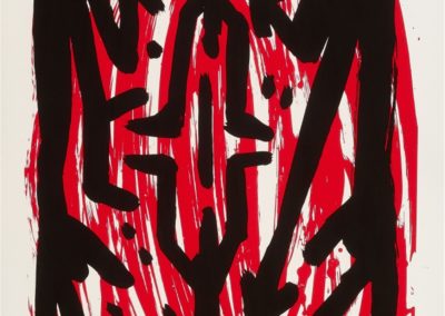 A.R. Penck-Standart hoch B-litho 10/60-110×160-1997