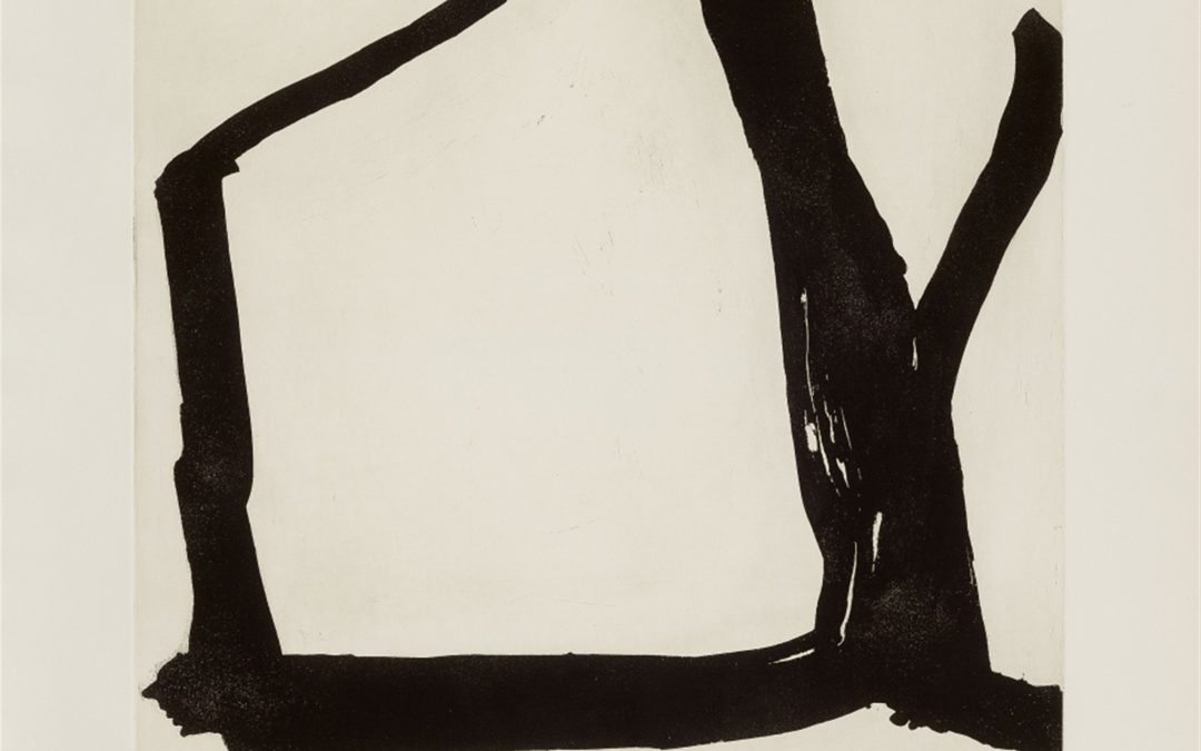 Emil Schumacher- etching A- /50- 110×80- 1964