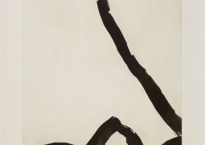 Emil Schumacher- etching D- /50- 110×80- 1964